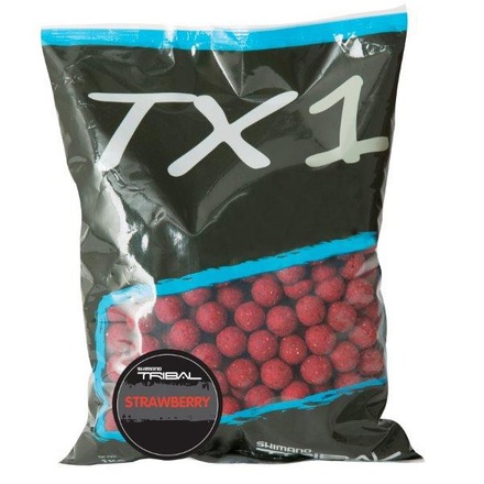 Shimano Tx1 Strawberry Boilie 15mm, 1kg