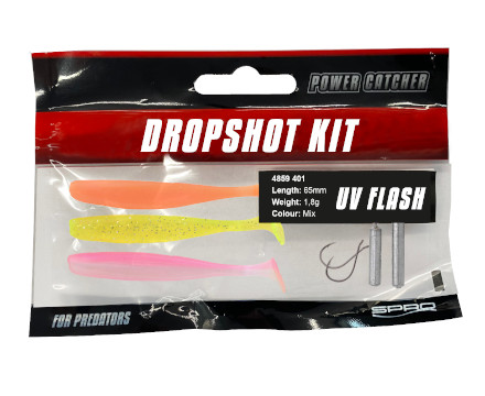 Spro Powercatcher Dropshot Kit Uv Flash 6.5cm