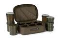 Fox Voyager 8 Pot Hookbait Case (incl. 8 potjes)