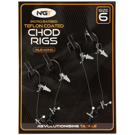 NGT 4 Pack Chod Rigs