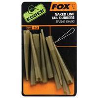 Fox Edges Naked Line Tail Rubbers Trans Khaki