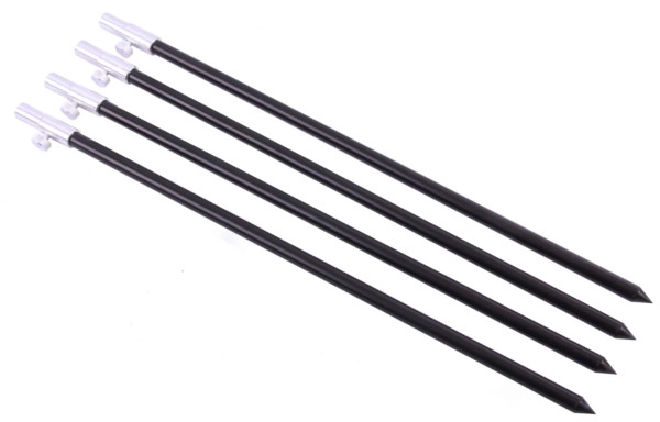 Spro Governor Carp Tele Set 3,60m (3lbs) - NGT Set van 4 verstelbare aluminium banksticks