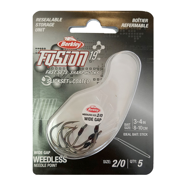 Berkley Fusion Weedless WideGap Haken