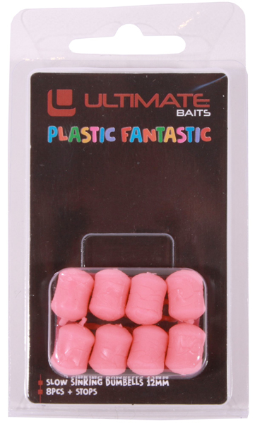 Ultimate Carp Tacklebox, boordevol met topproducten voor het karpervissen! - Ultimate Baits Dumbels pink