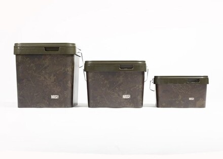 Nash Spot On Rectangular Bucket Camo 5L