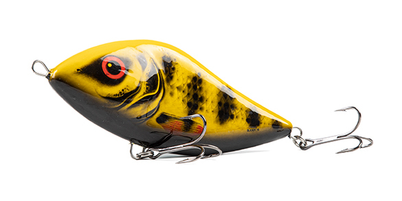 Salmo Slider Jerkbait Black Widow 16cm (152g)