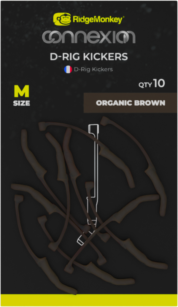 RidgeMonkey Connexion D-Rig Kickers M Organic Brown