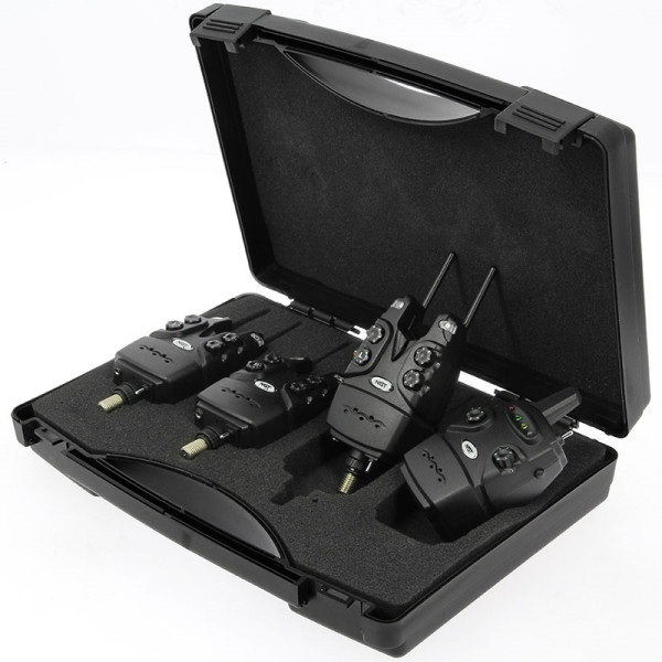 NGT Dynamic Set met 3 Beetmelders, Receiver, Swingers, Hangers en accessoires! - NGT Dynamic Alarm Set 3+1 met Case