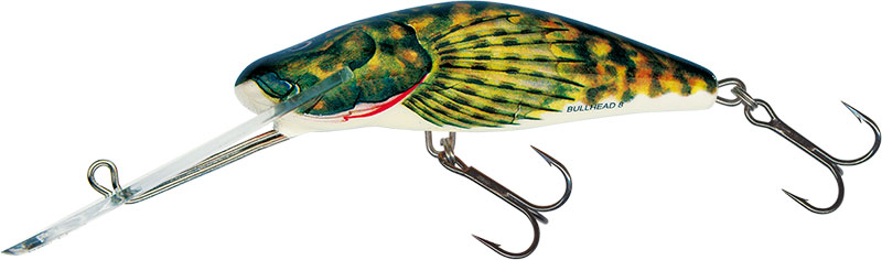 Salmo Bullhead Hot Bullhead Super Deep Runner Plug 8cm (14g)