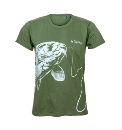 Carp Zoom Carp T-shirt Green