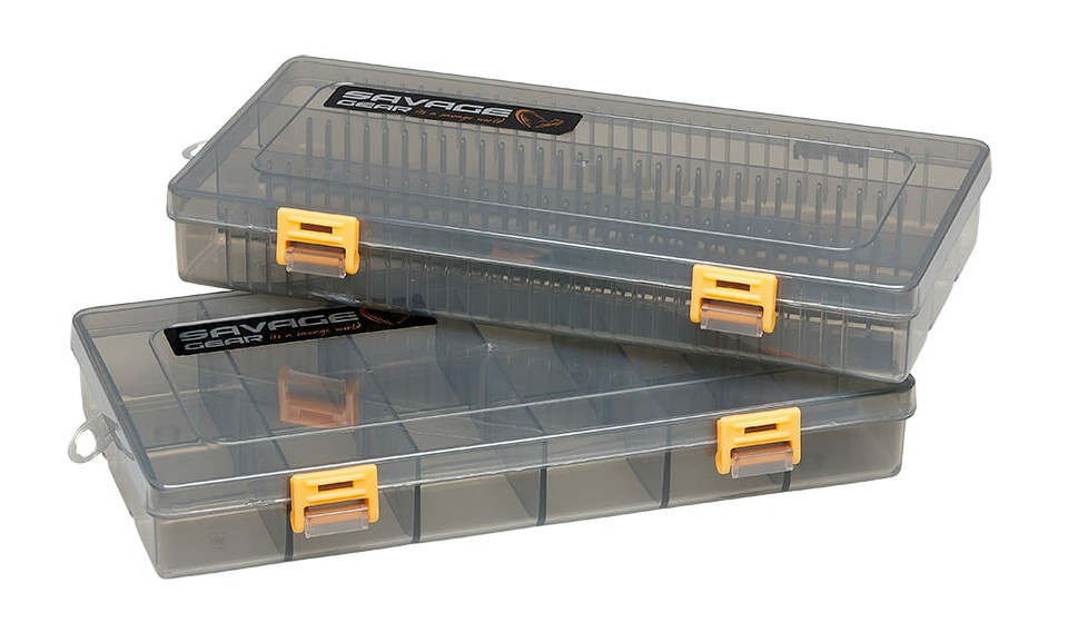 Savage Gear Flat Lure Box Smoke Kit (2 stuks)