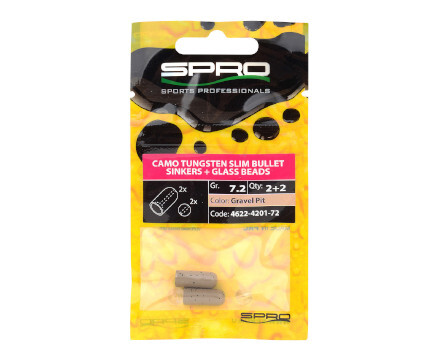 Spro Tung Slim Bullet Sink Gravel Pit 7,2g (2stuks)