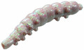 Berkley Powerbait Honey Worms, 55 stuks! - White Glitter