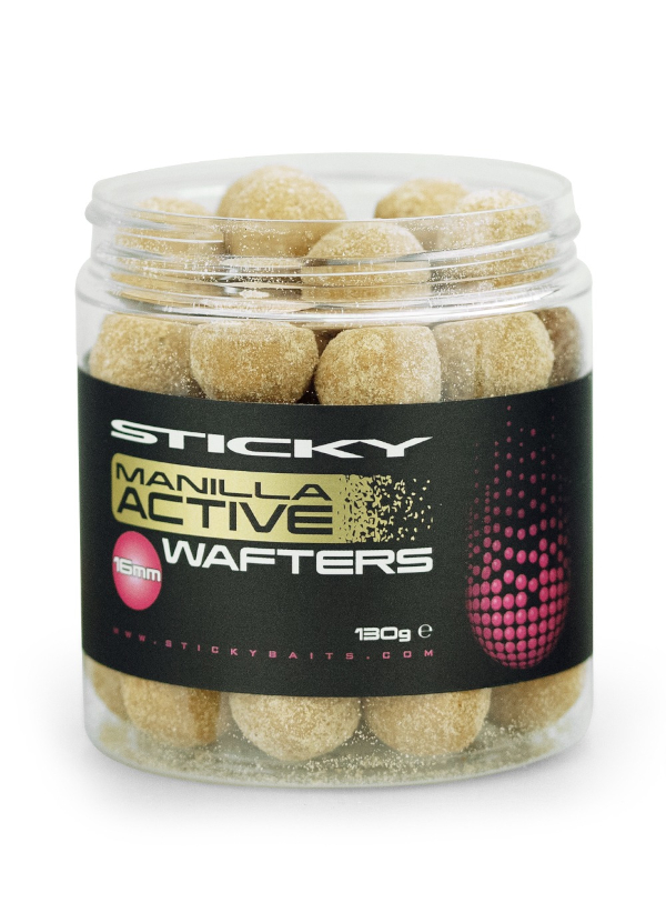 Sticky Baits Manilla Active Wafters 16mm (130g)