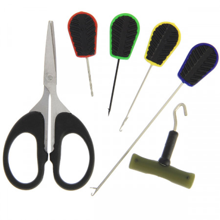 NGT Baiting Set inclusief baiting tool set, emmer, glug pots en bait crusher