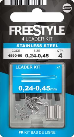 Spro Freestyle Reload 4 Leader Kit