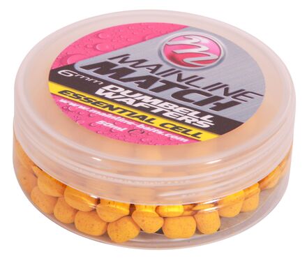 Mainline Match Dumbell Wafters Yellow Essential 6mm